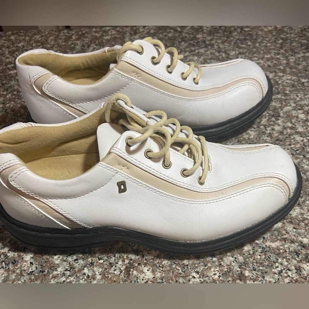 Classic ⛳️Dexter golf shoes. Size 6m. White and cream. - Picture 11 of 11
